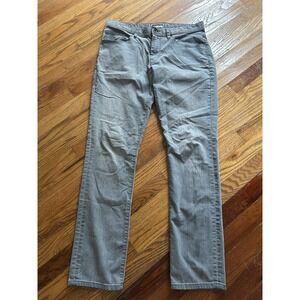 Travis Matthew Mens Open To Close Golf Pants Gray Size 34x32 Lightweight Stretch